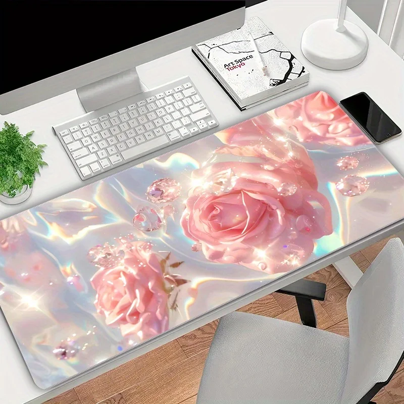 لوحة ماوس للألعاب، لوحة ماوس كبيرة جدًا، لوحة ماوس مضادة للانزلاق مناسبة للمنزل والمكتب، لوحة ماوس كبيرة للألعاب الرياضية الإلكترونية، Du #6