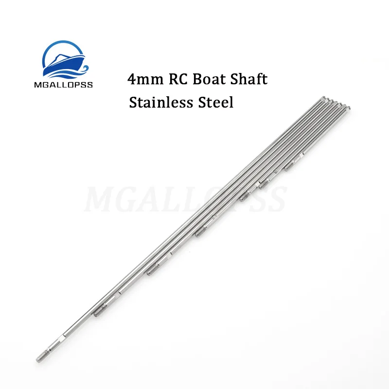 1PC OD4mm Boat Shaft（Length 10/13/15/20/25/30/35cm）304 Stainless Steel Motor Drive Metal Shaft Rc Boat/Car Accessories