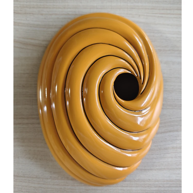 Tobi-masker met extra brede verstelbare bandjes - Obito Uchiha Akatsuki Cosplay Prop Madara Lichtgewicht