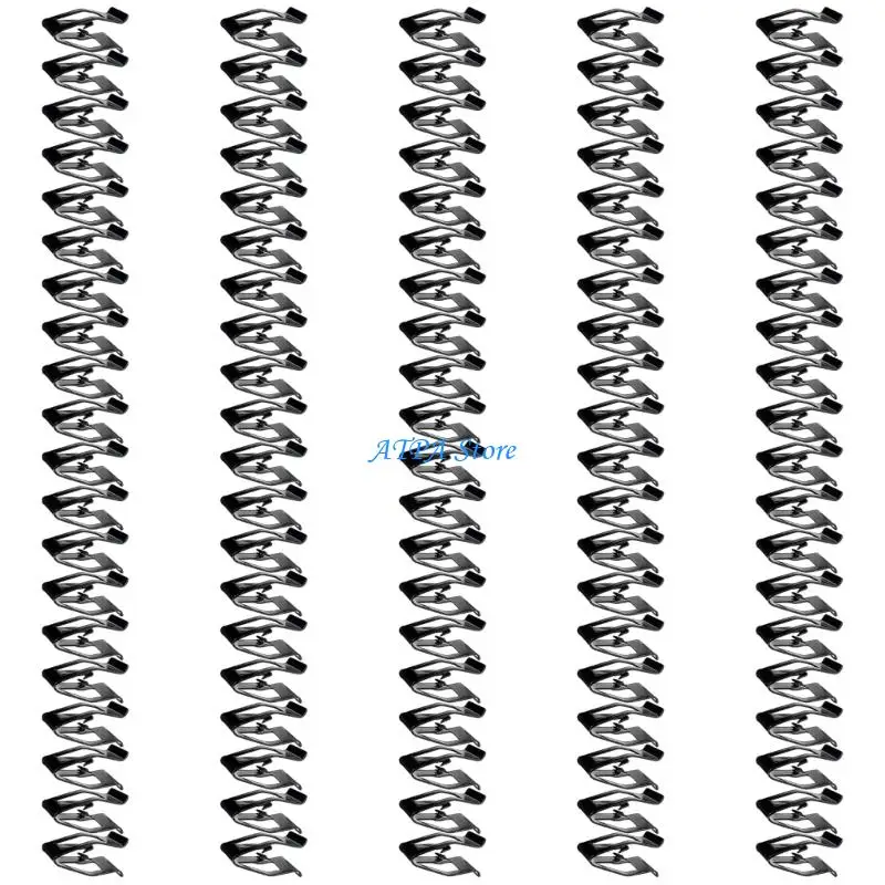 

U13C Vehicle Dashboard Fastener Clips Strong Metal Construction Universal Car Interior Trim Retainers for Multiple Vehicles