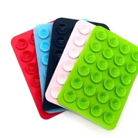 JCYECF-almohadilla de succión de silicona para accesorio de teléfono móvil, adhesivo con respaldo de ventosa, cargador Universal de cuero, 1 ud.