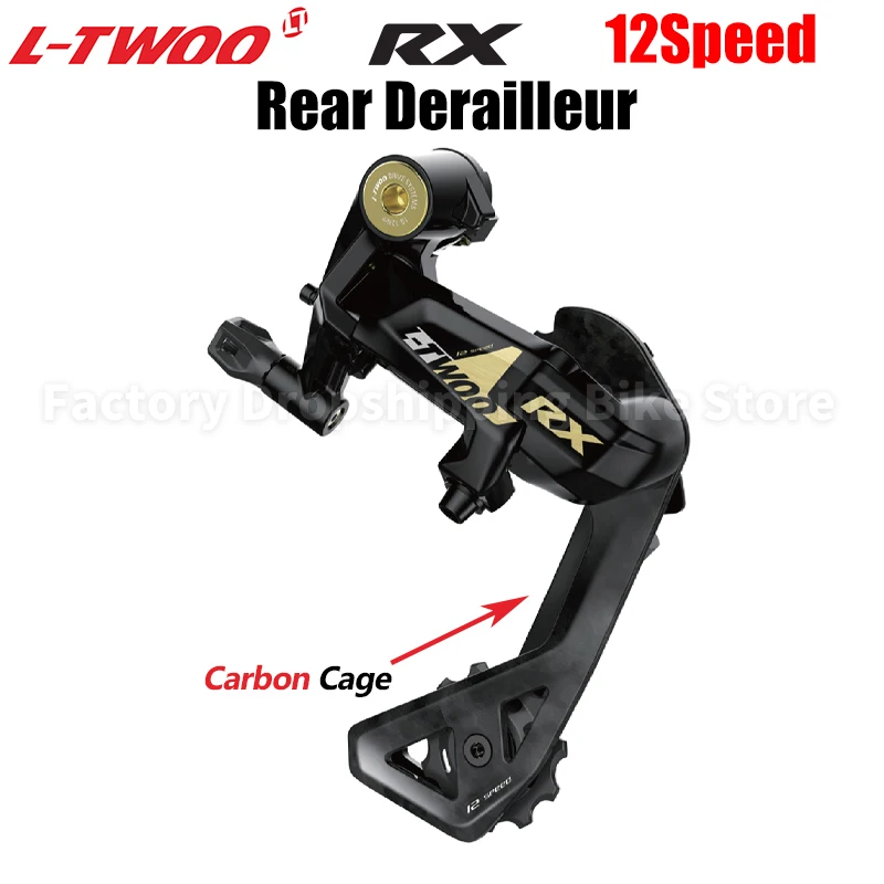 LTWOO RX 2X12 Speed Road Hydraulic Disc Groupset 12S Carbon Fibre Shift Brake Levers Caliper Bicycle Derailleur Bike Parts Kits