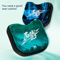 Portable Fishing Box Cushion Thickened Breathable Outdoor Fishing Seat Mat High Rebound Cushion Durable Fishing Box Accessories
