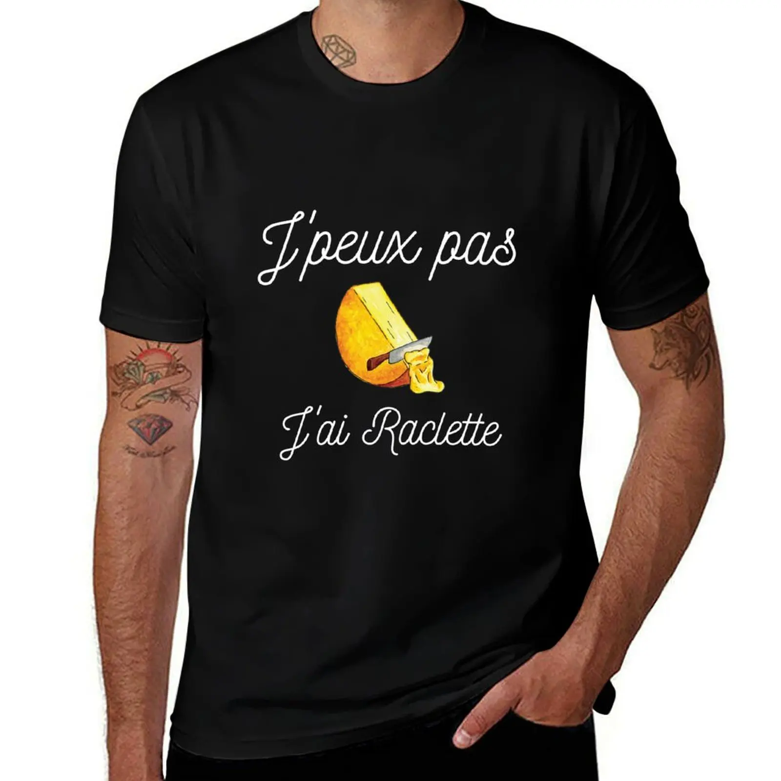 

T Shirt I can't I have raclette T-Shirt cute clothes shirts graphic tee men graphic t shirts