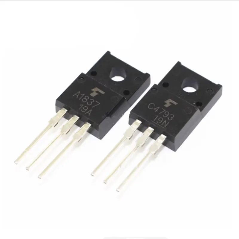 Original A1837 C4793 audio amplifier paired with transistor 2SA1837 2SC4793