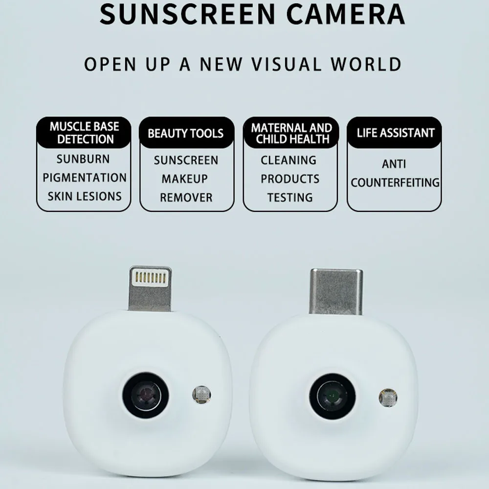 UV Camera Portable Sun Protection test For Facial Sun Protection And Makeup Removal Sun Protection Detection