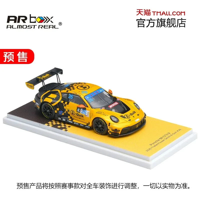 New Presale Ar Box 1:64 Porsche 911 Gt3 R 2025 Thailand Super