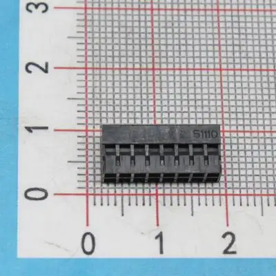1Pcs/Lot   51110-1651  MOLEX connector 2.00mm Pitch, Milli-Grid Receptacle Housing, 16 Circuits, with Center Polarization Key