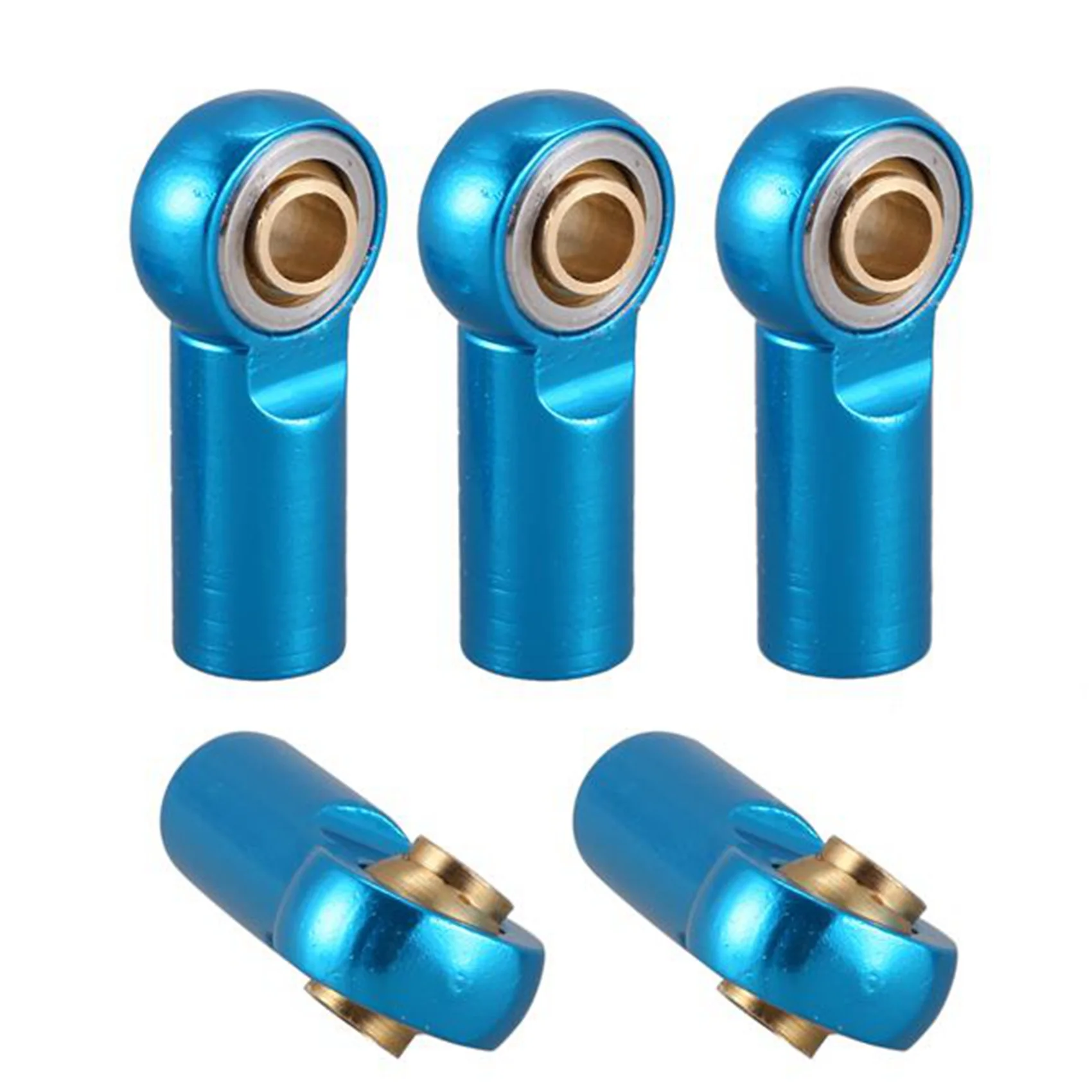 B05C-40Pcs Metal M3 Link Tie Rod End Ball Joint For 1/10 RC Car Crawler AXIAL SCX10 D90 D110 Tamiya CC01,Black