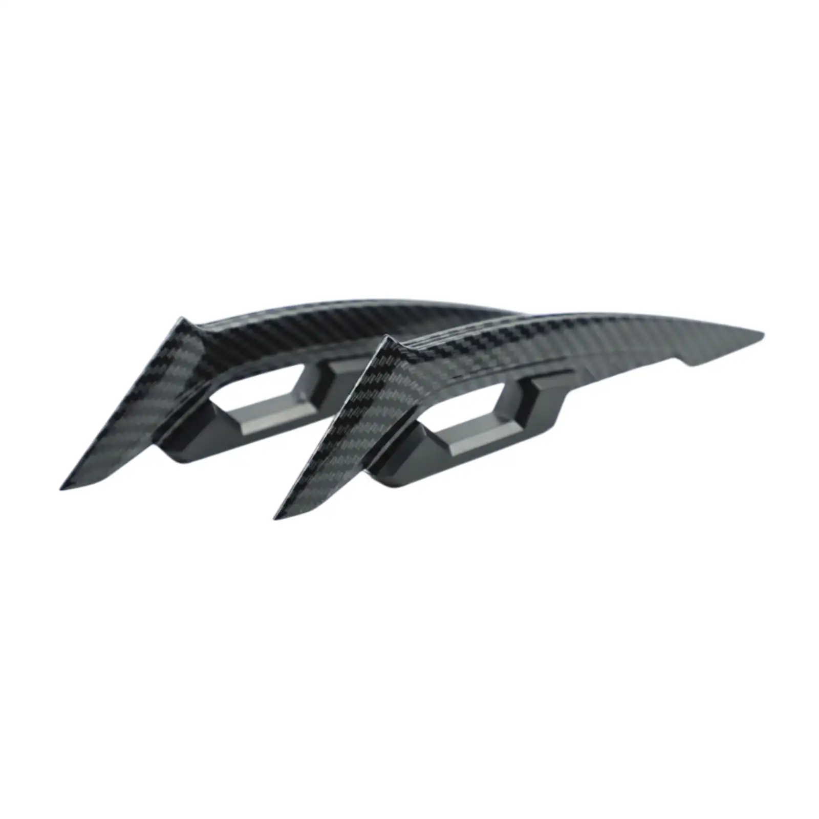 

2x Motorcycle Side Winglets Easy to Install Front Fairing Winglets for Electric