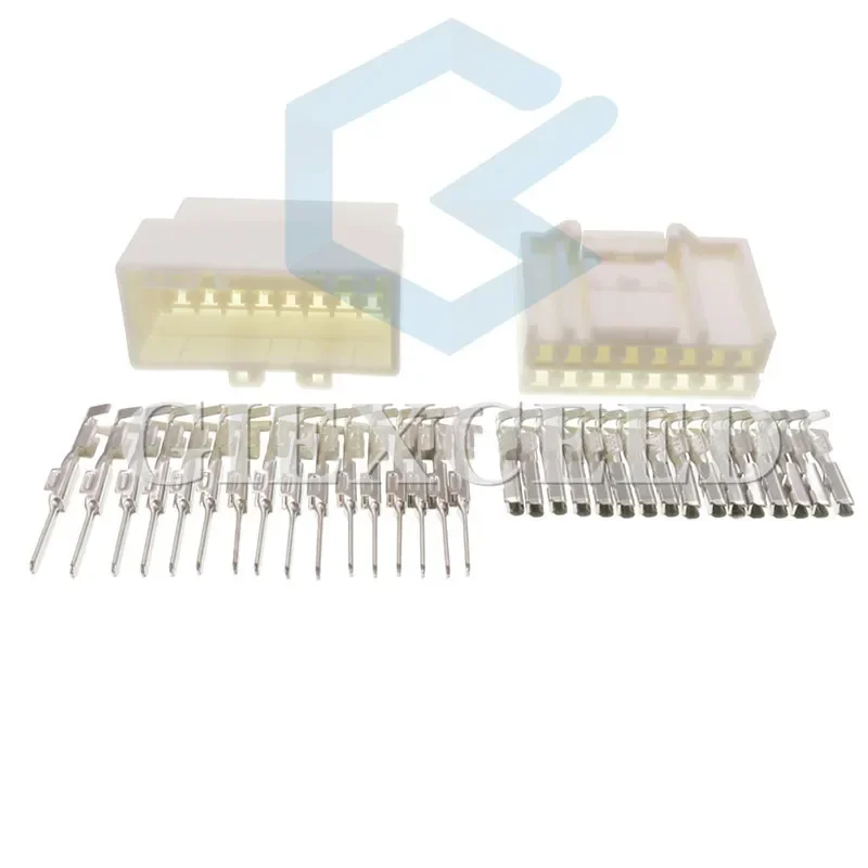 

16-контактный женский и мужской автомобильный разъем, электрический провод, кабельный разъем, розетки переменного тока в сборе