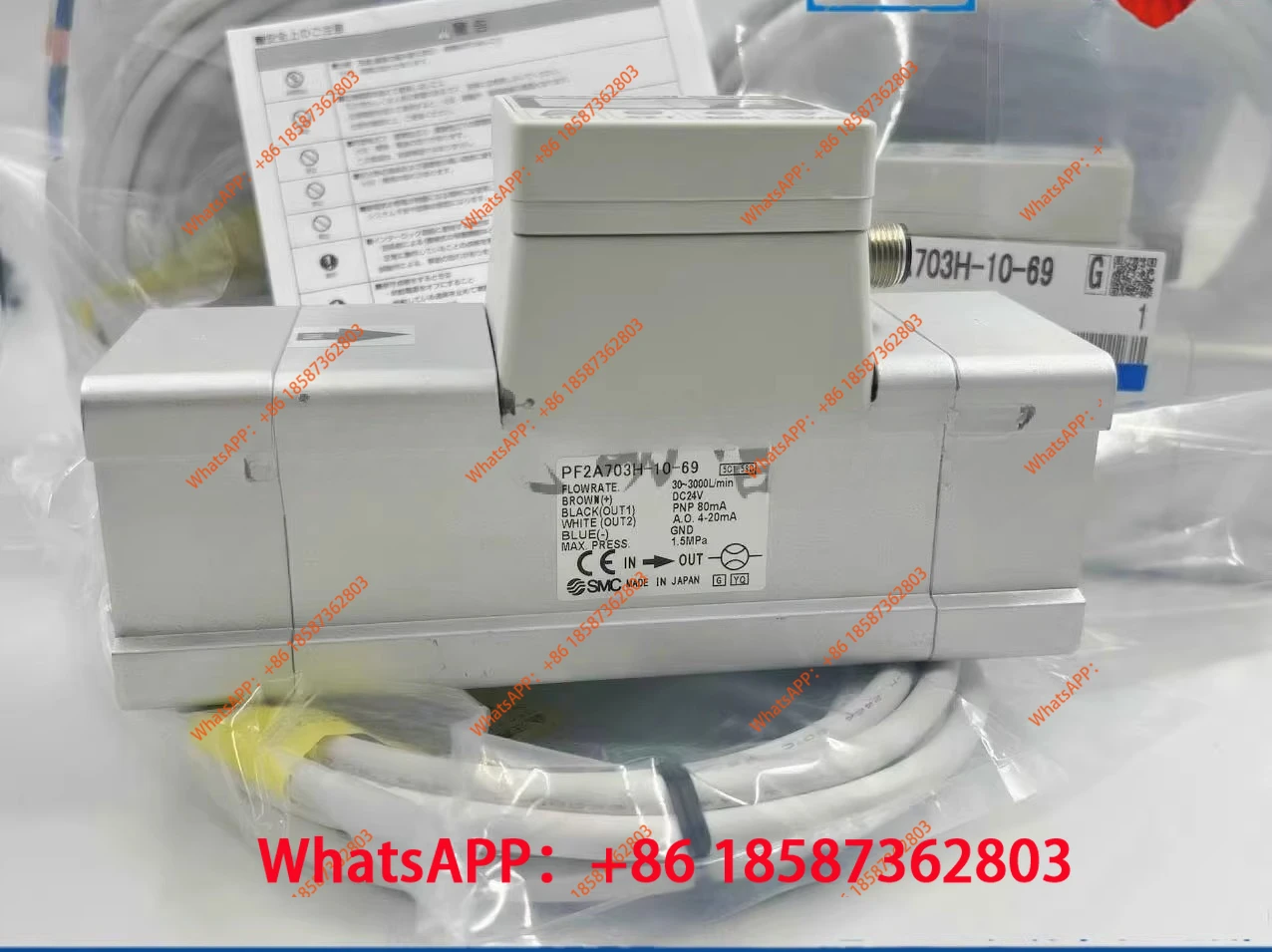SMC Flowmeters PF2A706H/PF2A703H-10-F10-28-29-14-28-29-M Quality Assurance