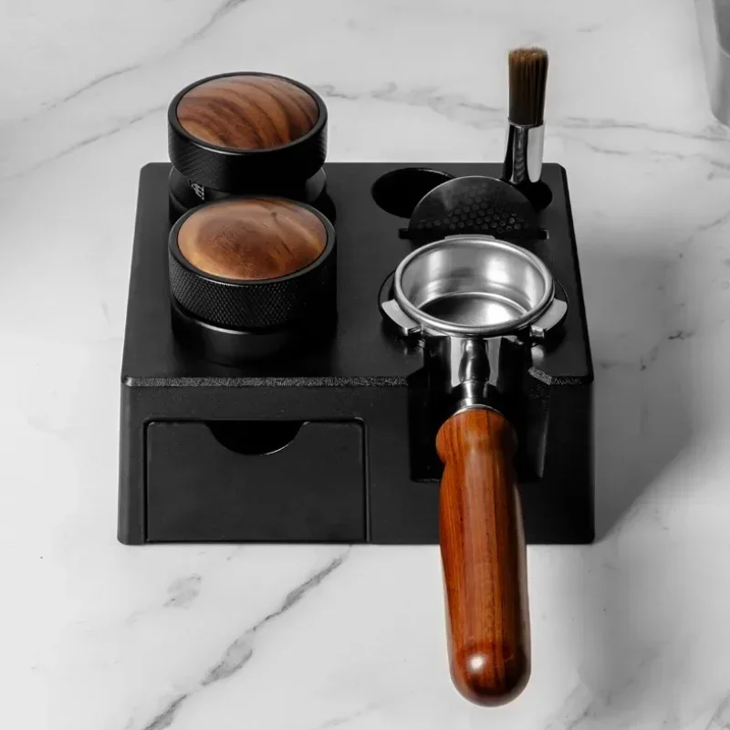 Coffee Portafialter Holder Tamping Station Organizer Stand Support Base Delonghi Breville For Espresso Accessories Barista