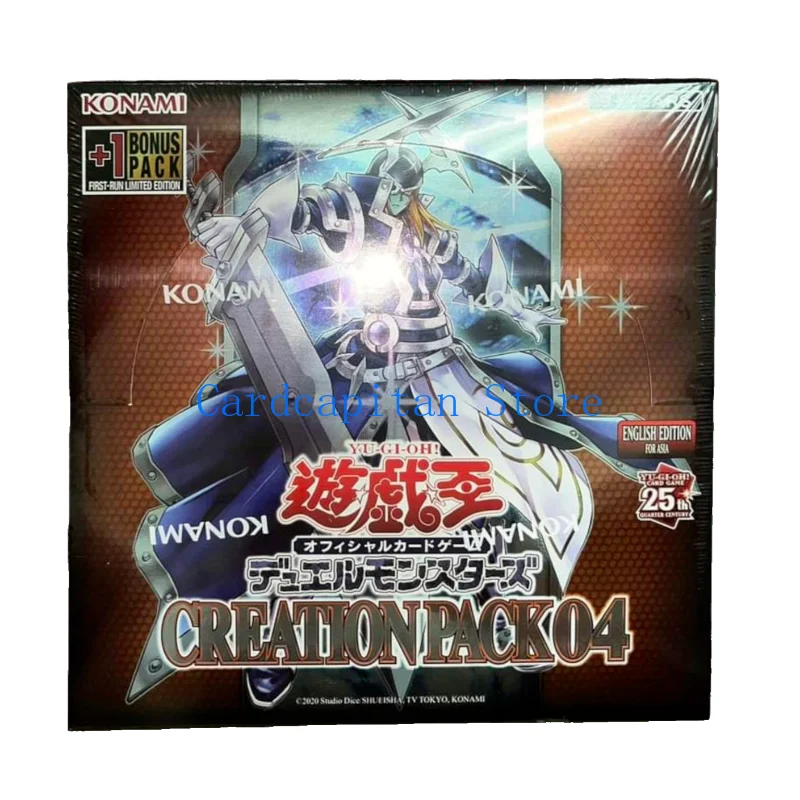 Yu-Gi-Oh! Konami Official Box Creation Pack 04 Booster Box Duel Monsters Asia English