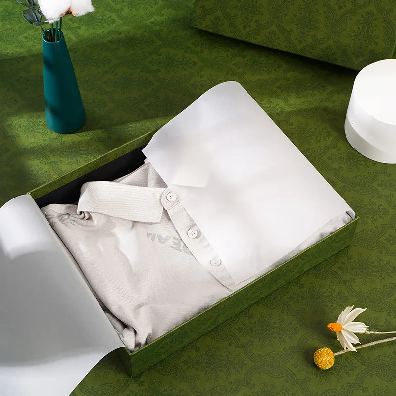 Custom. Dark Green Box In Stock Box Empty Box Top and Bottom Lid Scarf Shirt Packaging Box