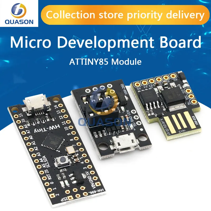 Digispark Kickstarter Micro Development Board ATTINY85/TINY85 Module forArduino IIC I2C USB