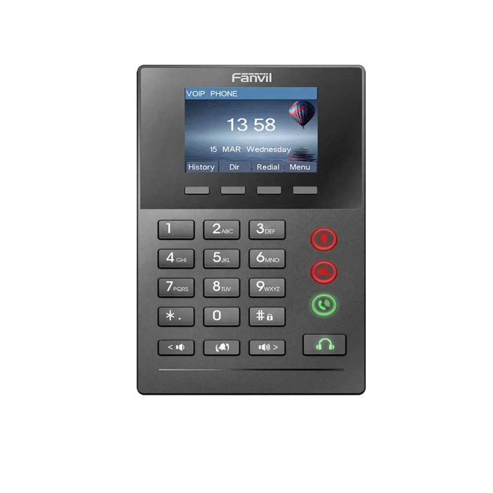 X2 With 2 SIP Line Support POE Enable Or Optional External Power Supply  Voip Sip IP Phone