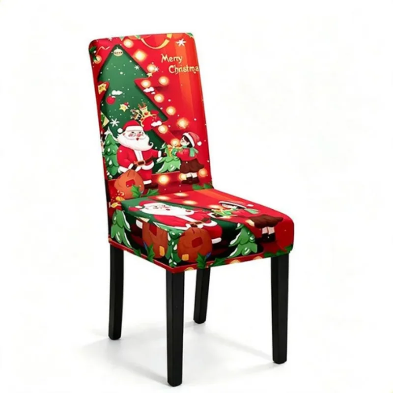6pcs Package For Christmas 2026 Elastic For Dining Chair