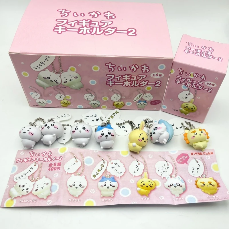 

Chiikawa Kawaii 3d Dialogue Cute Pendant Trendy Blind Box Chiikawa Hachiware Usagi Pendant Ornament Keychain Birthday Gifts