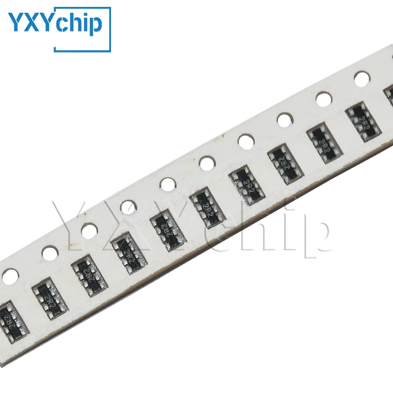 100 pezzi 0603x4 8p4r 4d03 5% 3216 1206 Reti di resistori a chip Array 0 10 100 470 Ohm 0r 10r 100r 470r 1k 10k 20k 100k 470k 1m