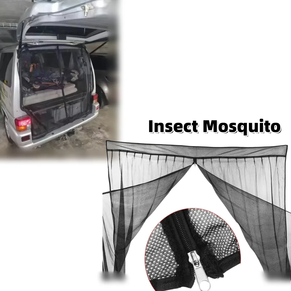 Tailgate Barn Door Insect Mosquito for VW T5 T6  Magnetic Fly Screen Net Privacy Curtain Camper Motorhome Interior Accessories