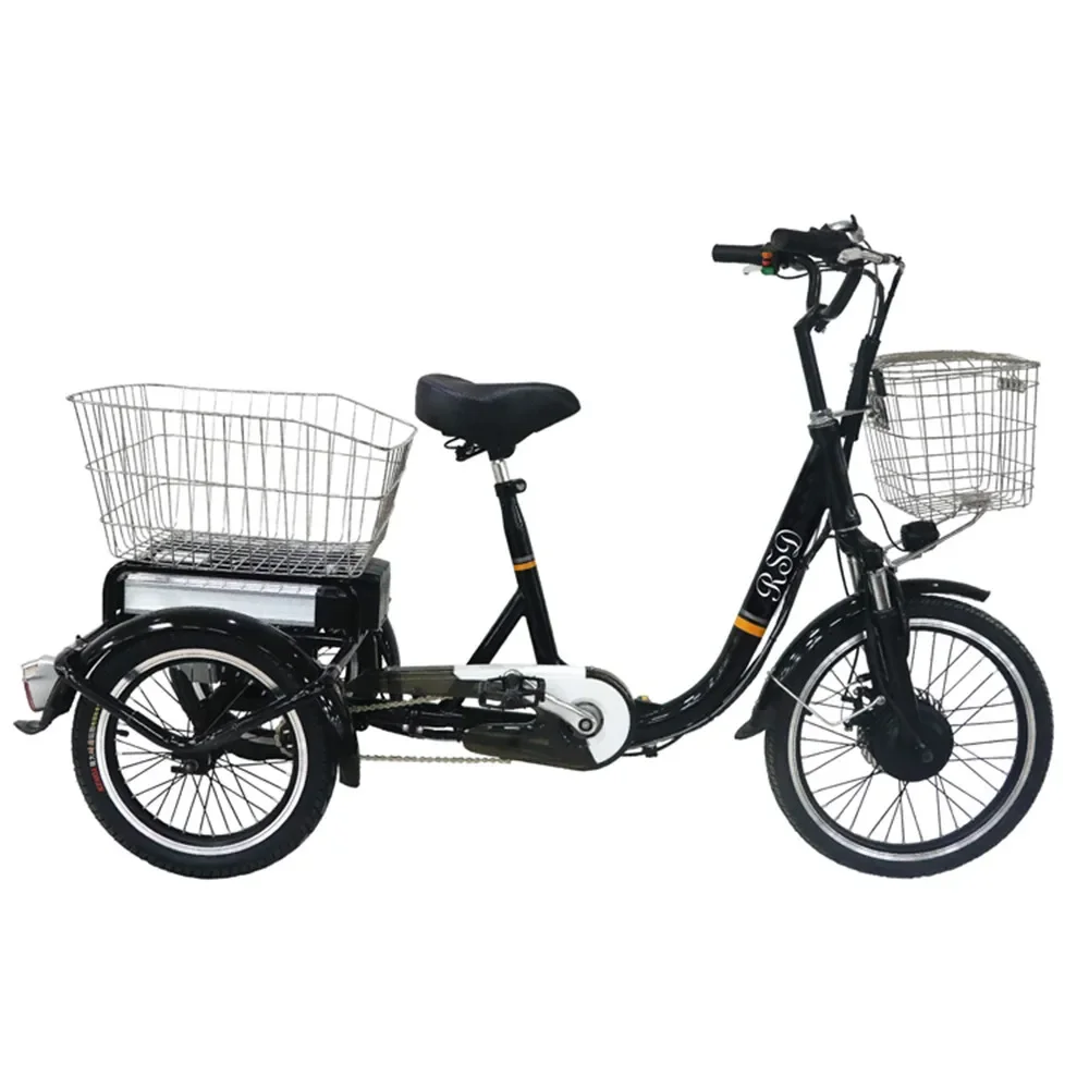 2000w Enclosed 4 Wheel Electric Trike 3 Wheel Cargo Bike Bicycle Three Wheel