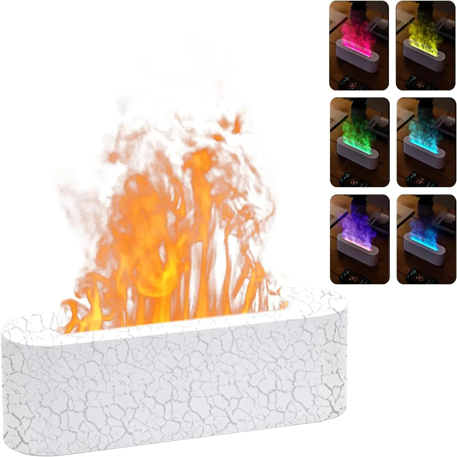 Machine d'aromathérapie à ultrasons pour améliorer votre maison avec des arômes relaxants, brumisateur frais, flamme de lave, huile essentielle LED, D, 2023, nouveau