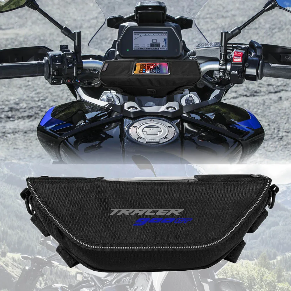 

For YAMAHA Tracer900 Tracer900gt Tracer9gt Tracer9 Waterproof And Dustproof Handlebar Storage Bag navigation bag