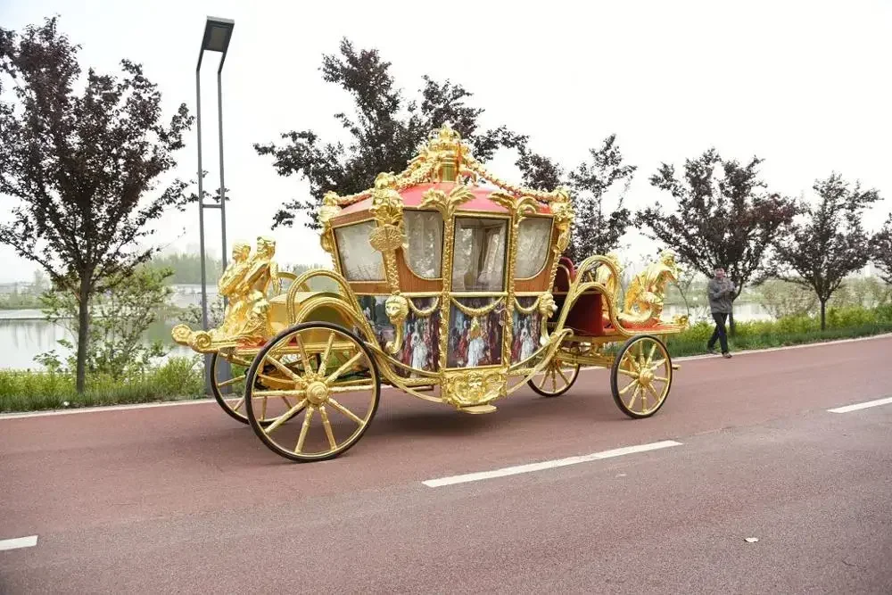 

Electric Vehicle Horse Carriage Sightseeing Cart With Four Seat Factory Directly Build For Whole SaleHot Salescheap And Fine