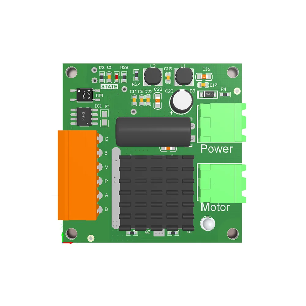 

DC Motor Drive Module 16A High Power H-bridge Motor Drive Board Motor Speed Forward Reverse Controller Complete Signal Isolation