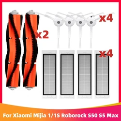 Xiaomi Mi için Robot süpürge 1st gen / 2 / 1S, sdjsd01rr sdjsd02rr sdjsd03rr borock E4 E5 S4 Max ana yan fırça filtresi