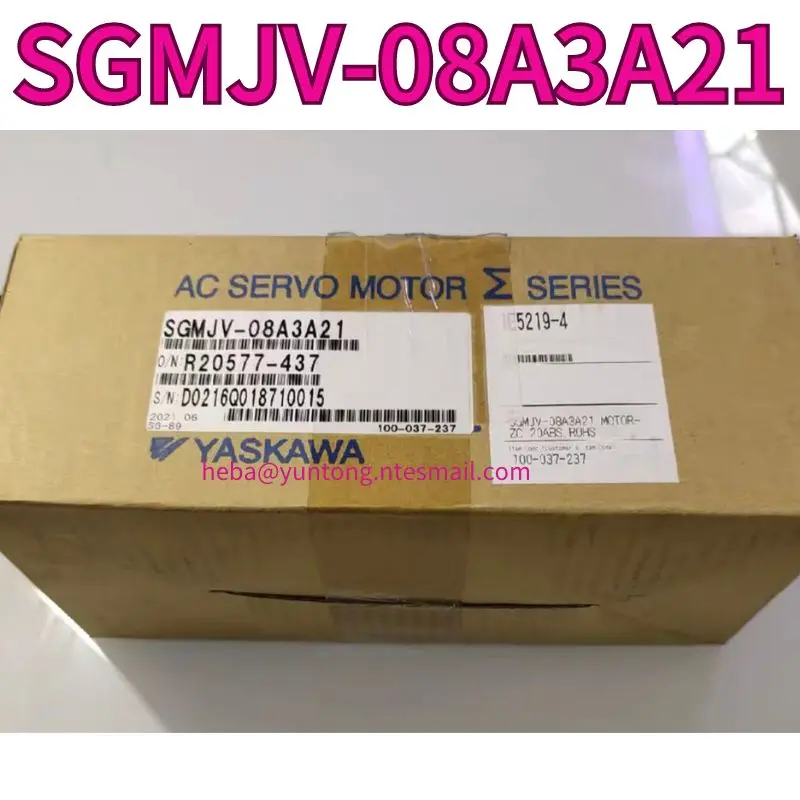 New SGMJV-08A3A21 servo motor