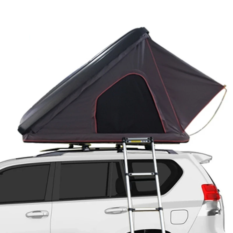 Professional Manufacturer Supplier ABS Roof Tent Shell Triangle Outdoor Car Hard Roof Top Tent