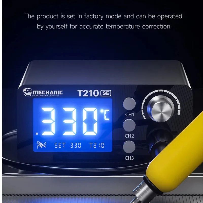 

MECHANIC T210 SE Phone Repair Constant Soldering Station Quick Heating 210 Micro Electronic Repair Welding Tools