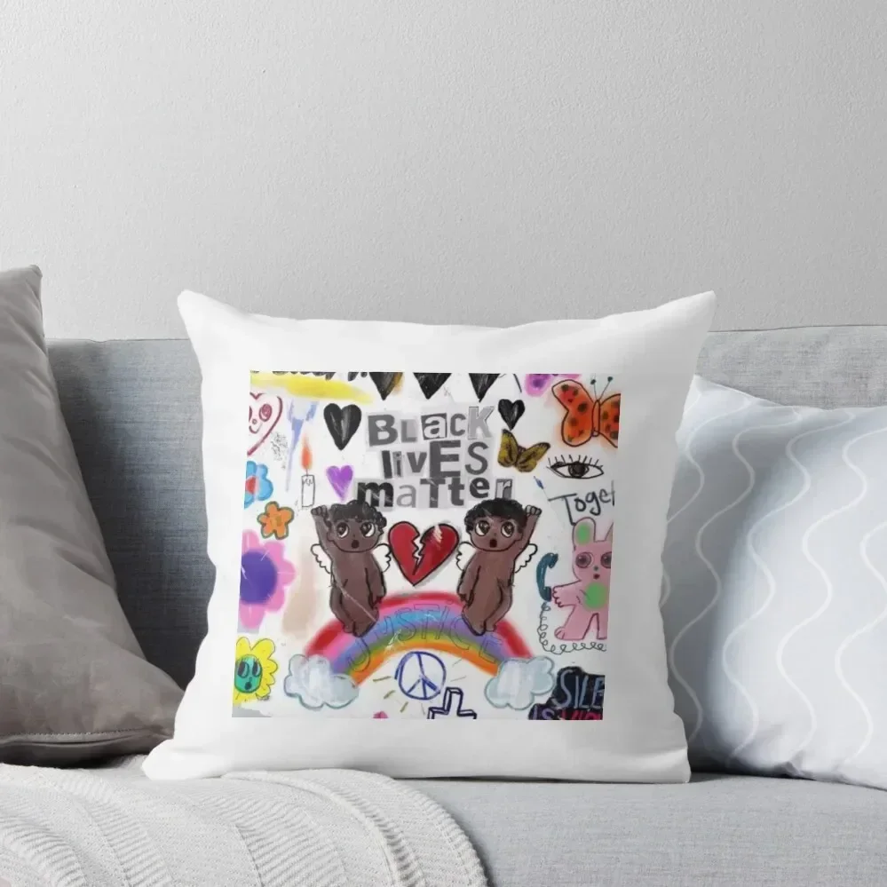 

blm sticker Throw Pillow Sofa Decorative Covers Luxury Pillow Cover christmas cushions covers Pillowcases Bed Cushions pillow