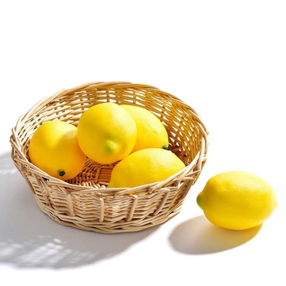 

Party Photography Home Wedding Lifelike Decoration Artificial Lemon Fake Fruit Simulation