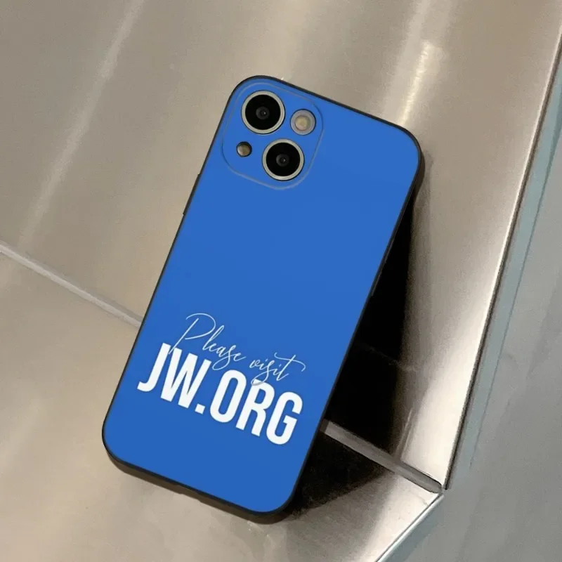 Etui na telefon IPhone 15 Pro Please Visit Jw Etui na telefon IPhone 14 13 11 12 Pro 8 7 14 Plus X 13 Pro MAX XR XS MINI SE 2020 Czarne pokrowce