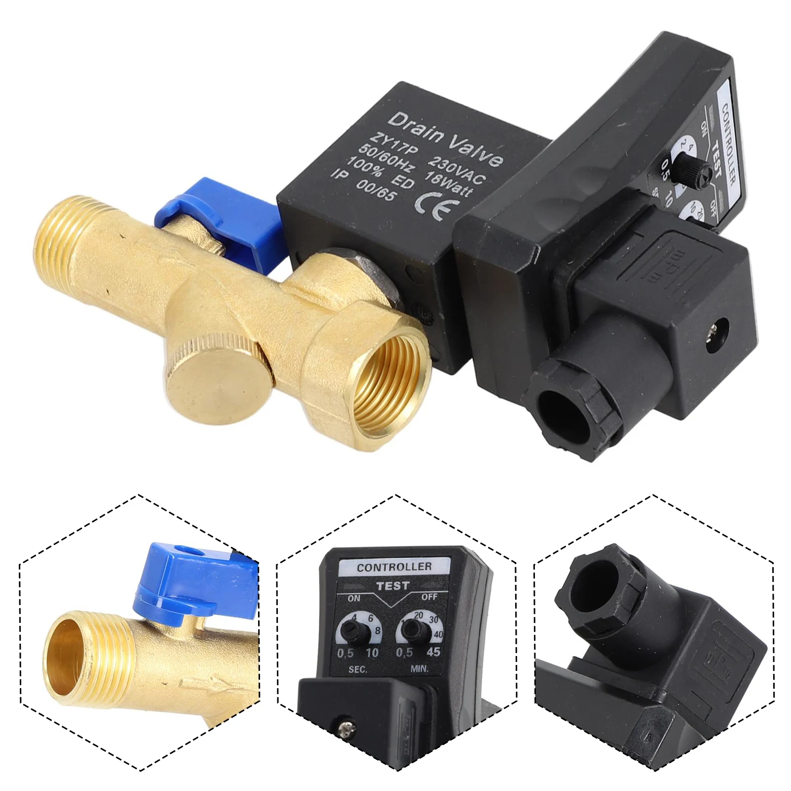 

Автоматический дренажный клапан AC220V обеспечивает надежную работу в фильтрах, сепараторах, осушителях и других системах с сжатым воздухом.