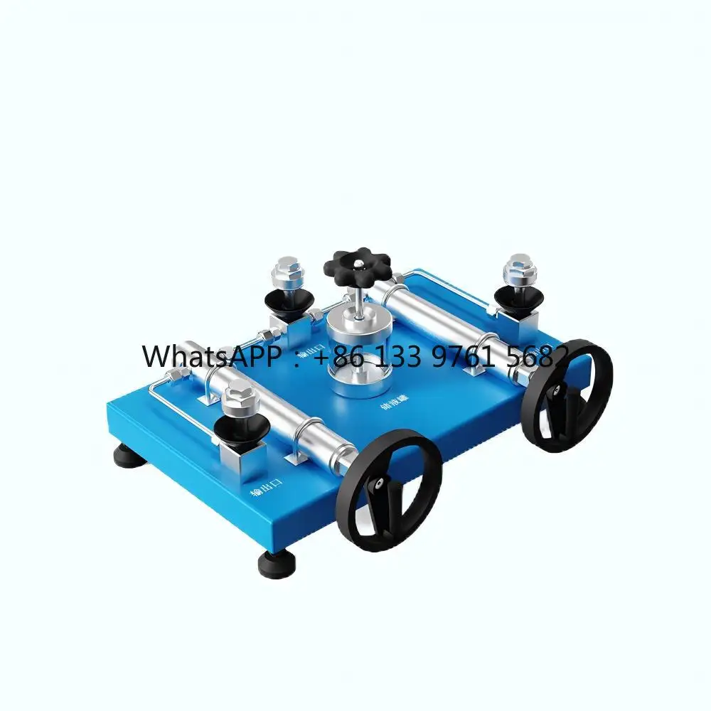 

YH160TW Laboratory Desktop High Pressure Calibration Pump Manual Bench Type Hydraulic Pressure Source Factory Direct Sale