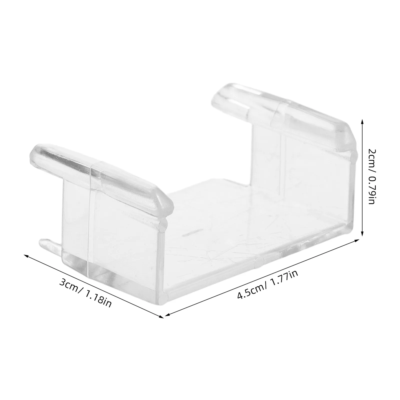 Accesorios de pista para niños, Clips estables, sujetadores de plástico, cerraduras de montaje ferroviario seguras, abrazaderas de fijación de pista potenciadoras, 20 piezas