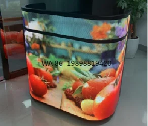 Indoor P2.5 Bead Customized Size LED Booth DJ Front Desk LED Display Screen customize