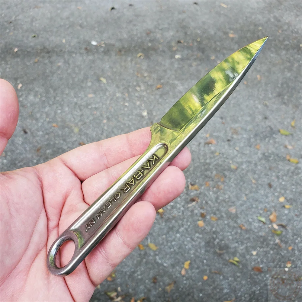 تصميم قطعة واحدة KB 1119 سكين تكتيكي قابل للطي مفتاح ربط من الفولاذ المقاوم للصدأ سكين خصر للرجال رائع للتخييم والصيد في الهواء الطلق