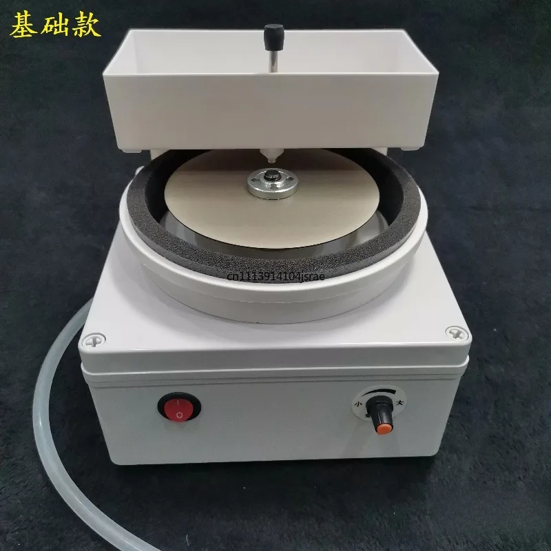 Waterproof Adjustable Speed Electric Water Grinder, Portable Flat Polisher, Multifunctional Gemstone Grinding Sharpening Machine
