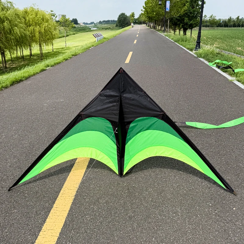 Compras al aire libre, pipas Delta grandes con mango de 100m, juguetes voladores para niños, pipas para deportes al aire libre, pipas de viento profesionales