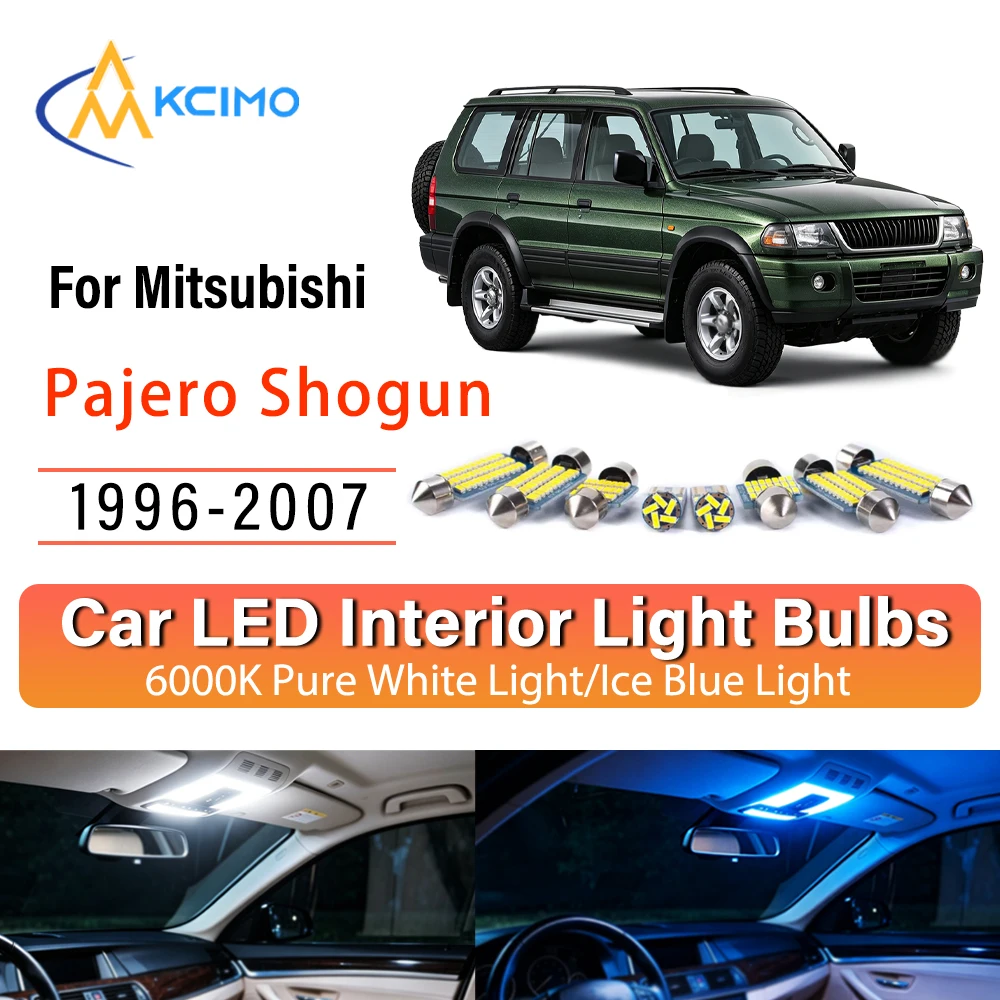 

Premium Easy Install LED Interior Lights For Mitsubishi Pajero Shogun Montero Sport MK1 1996-2007, Atmosphere Lights Kit
