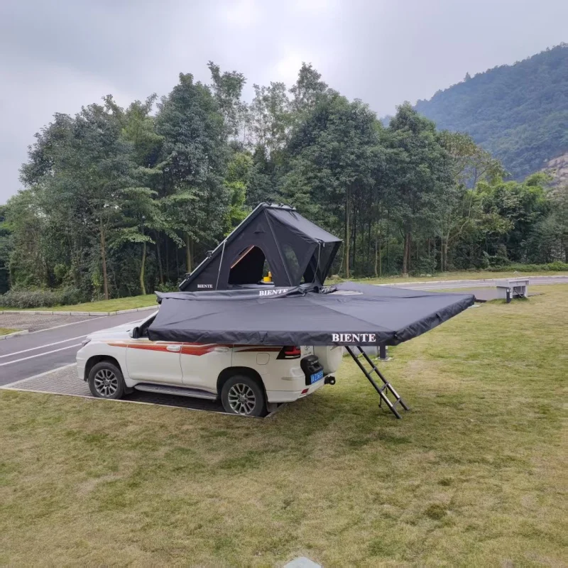 2M Car Awning,Factory Outdoor Car Camping Tents Foldabler Side Canopy 4x4 Car Tent Side Awning 270 Awning