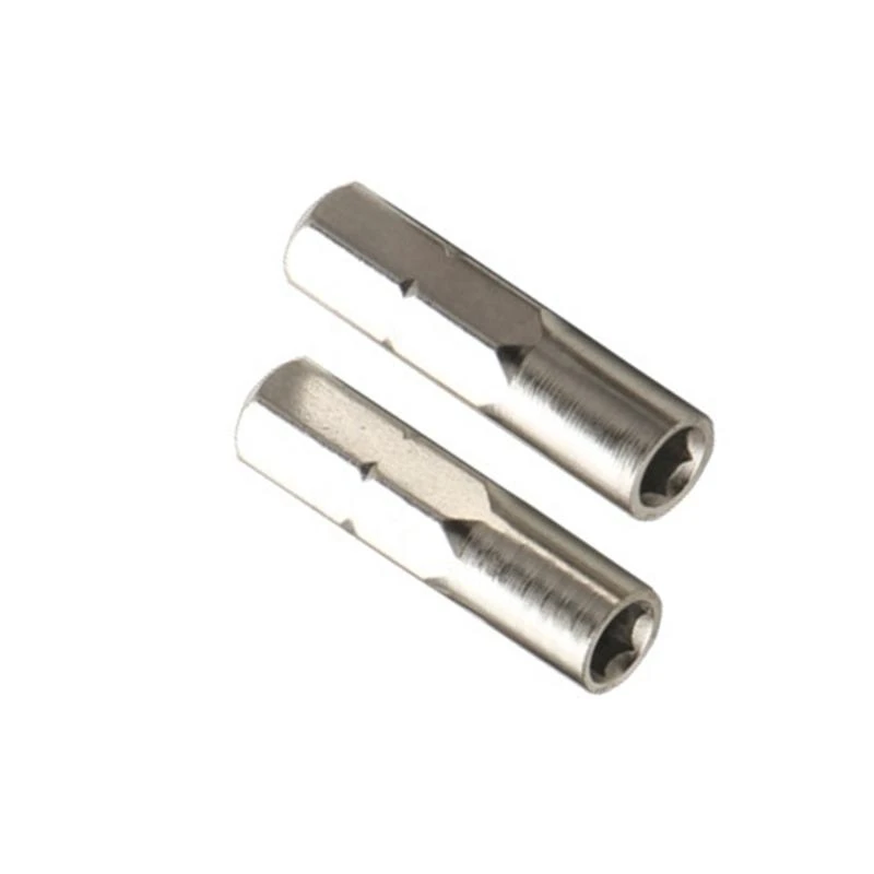 

G6KF 2Pcs High Performances 6.35mm to 4mm Converter with Magnetic Grip Screwdriver Bit Adapter Tool for Enhances Efficiency
