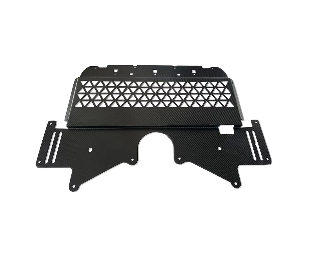 

Real Dry Carbon Fiber Front Skid Plate Under Body Engine Guard with Cold Oil Base for BM W M2 G87 M3 G80 M4 G82 Cars