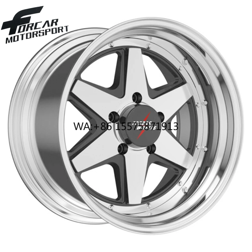 

Forcar Deep Dish Passenger Car Gloss Lighting Weight 18 Inch T6061 5*112 5*114.3 5*120 Forged Wheels