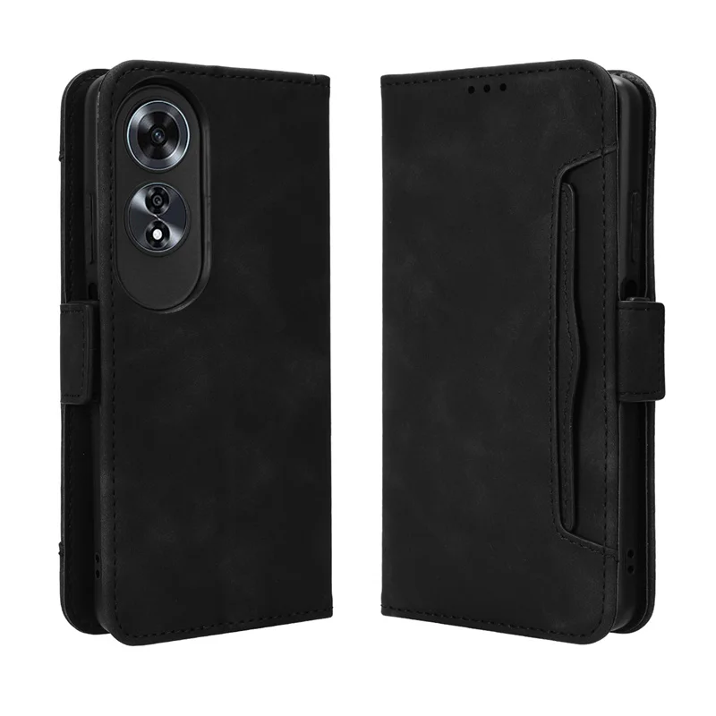 For OPPO A60 4G Premium Leather Wallet Leather Flip Multi-card slot Cover For OPPO A60 A 60 OPPOA60 4G CPH2631 Phone Case